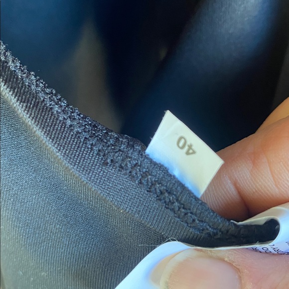 Dolfin Black NWT Size 40 one piece black swimsuit - Picture 6 of 10